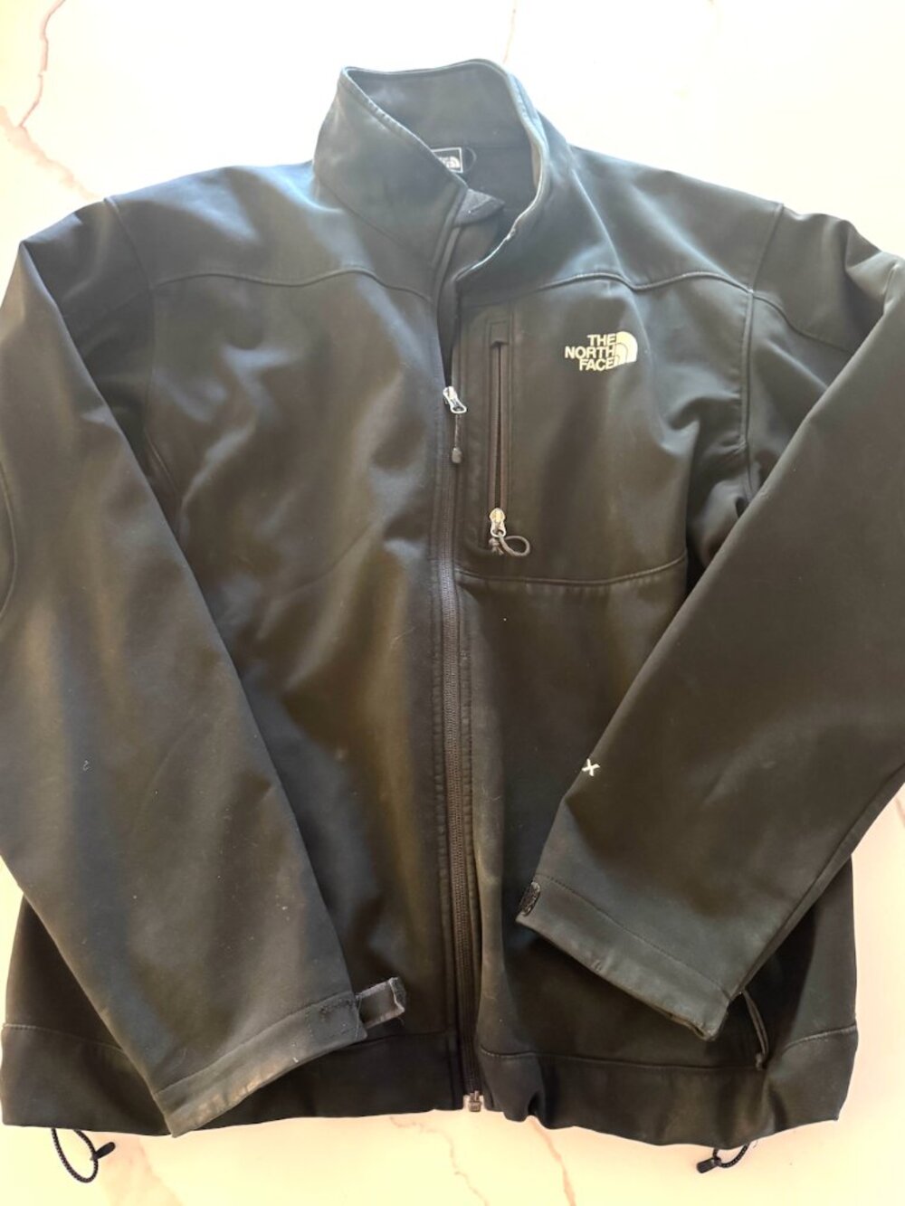 Men's Black North Face Jacket Size Large